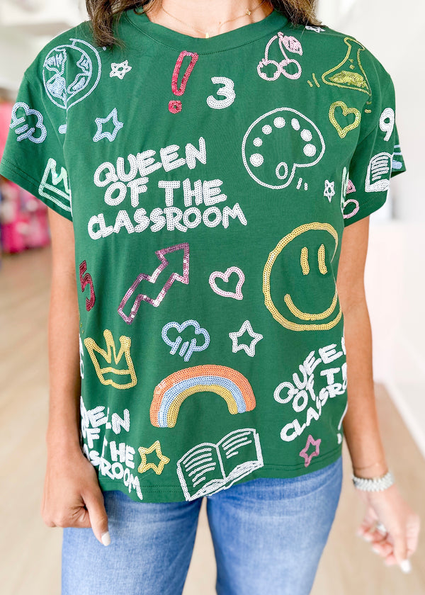 Queen of the Classroom Tee