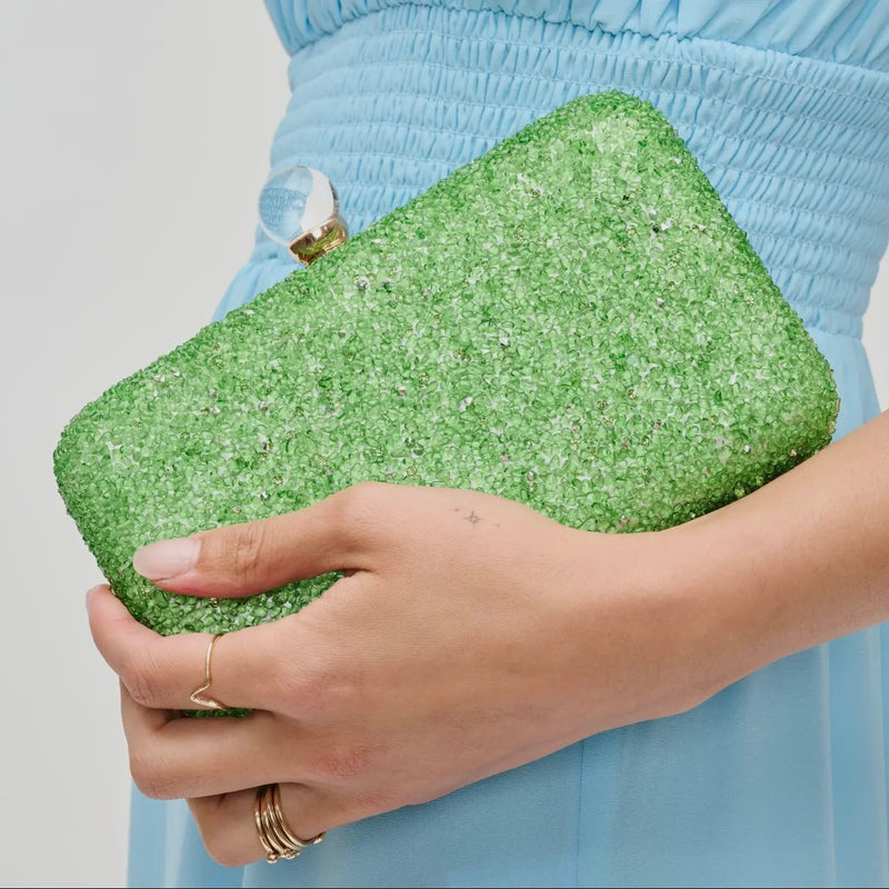 Penelope Evening Bag- Lime