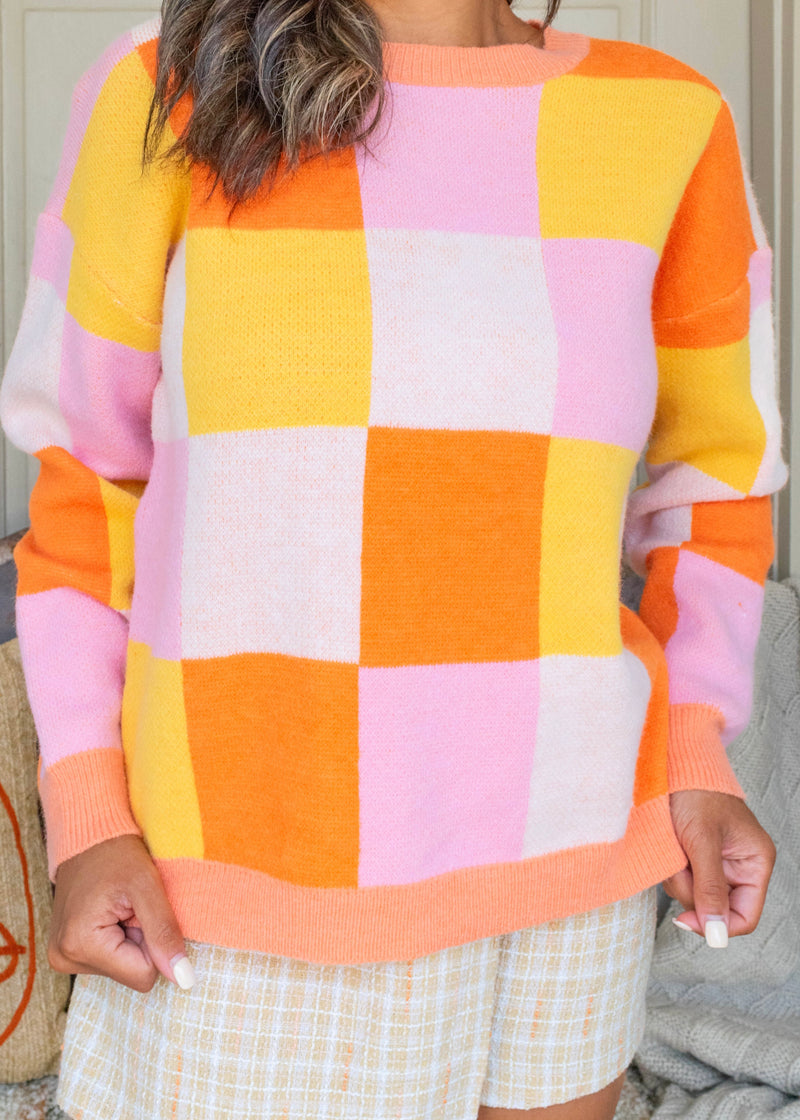 Color Block Sweater