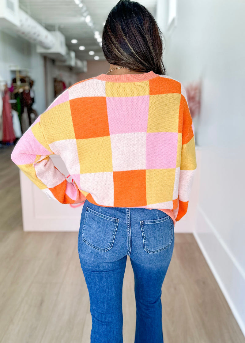 Color Block Sweater