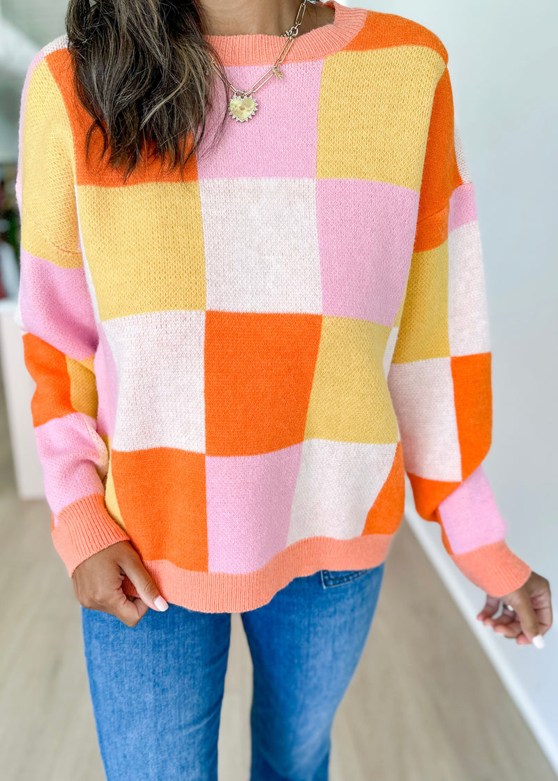 Color Block Sweater