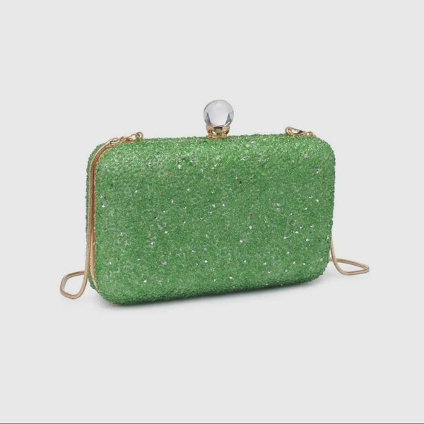 Penelope Evening Bag- Lime