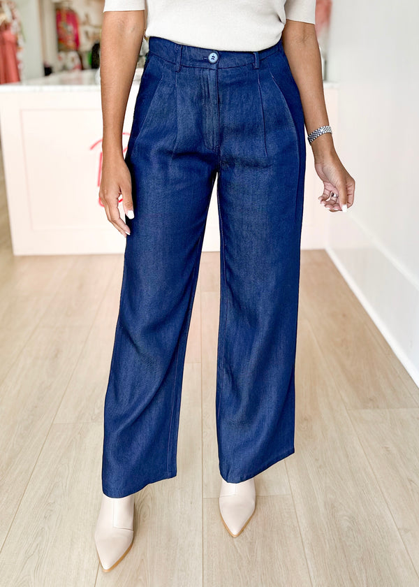 Meredith Pant- Dark Blue