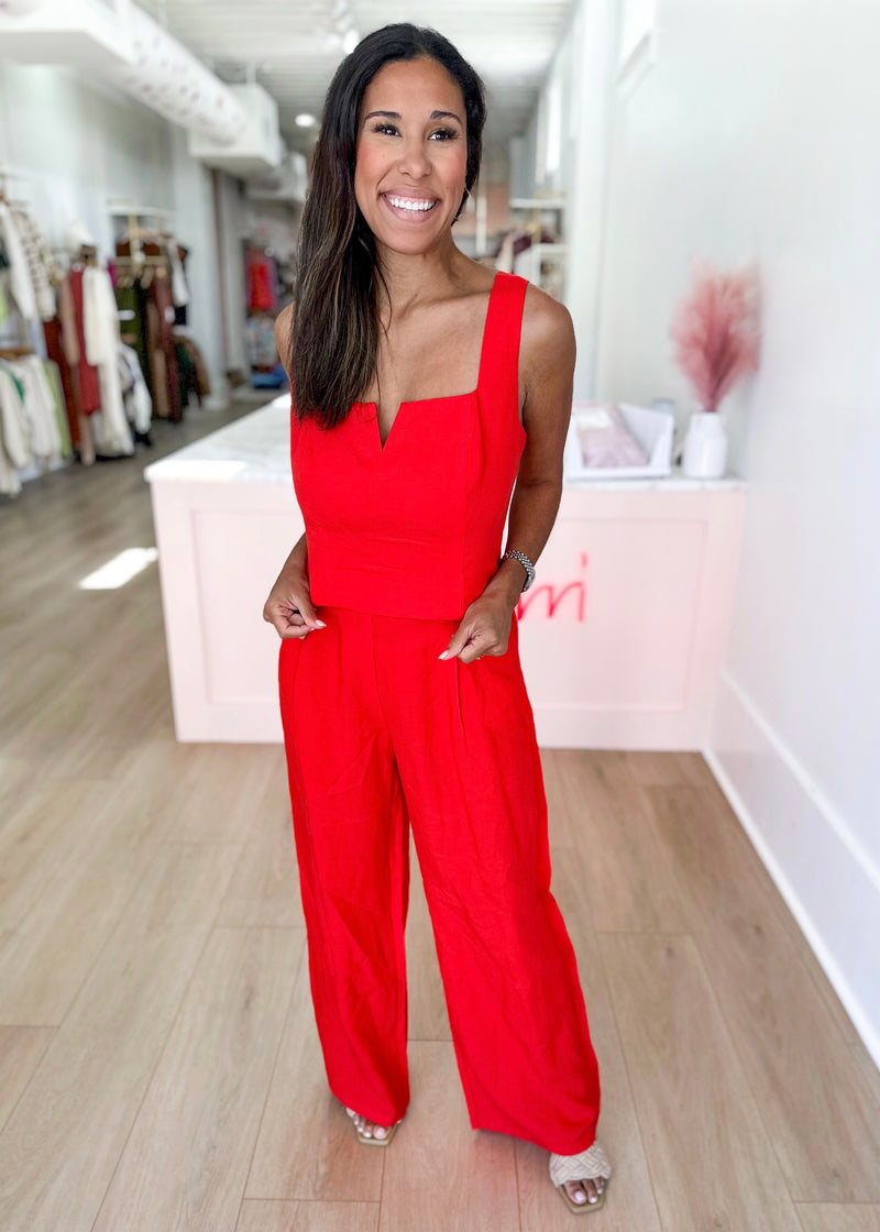 Giada Pant- Red