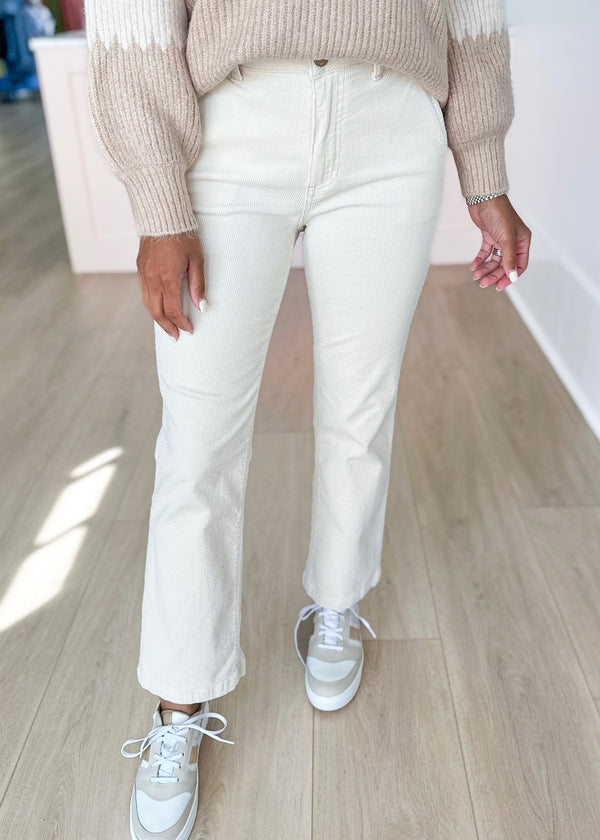 Kelsey Ivory Trouser