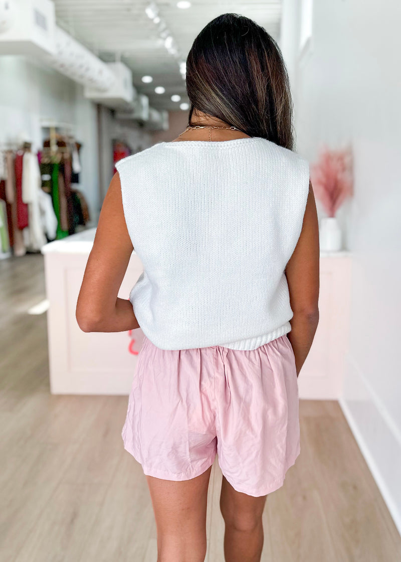 Pretty in pink shorts