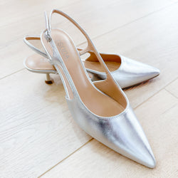 Belle Silver Heels