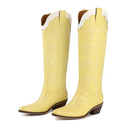 The Carrie Boot- Yellow