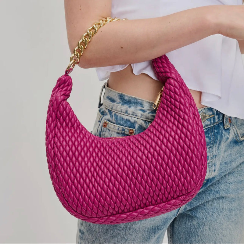 Jade Crossbody- Fuchsia