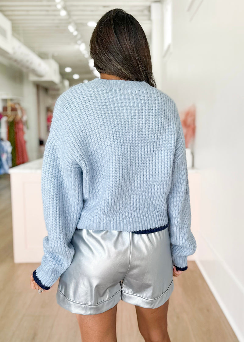 Manon Ice Blue Cardigan