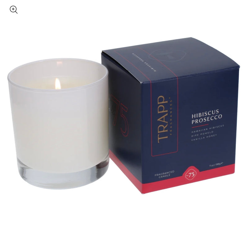 Hibiscus Prosecco 7 oz Candle