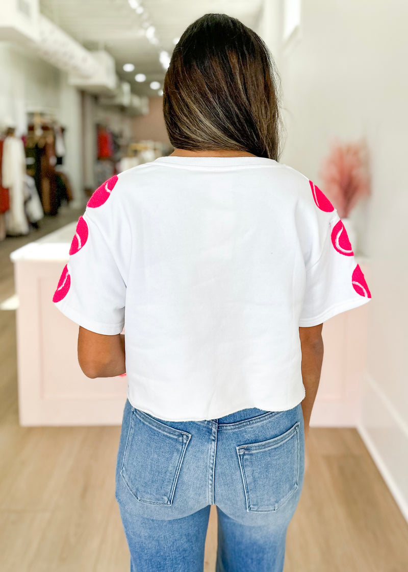 Neon Pink Tennis Top