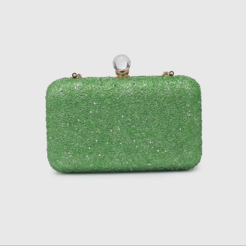 Penelope Evening Bag- Lime